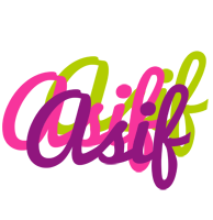 Asif flowers logo