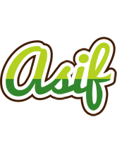 Asif golfing logo
