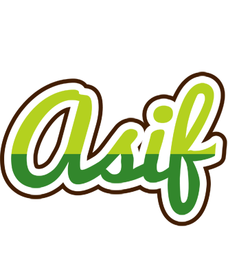Asif golfing logo