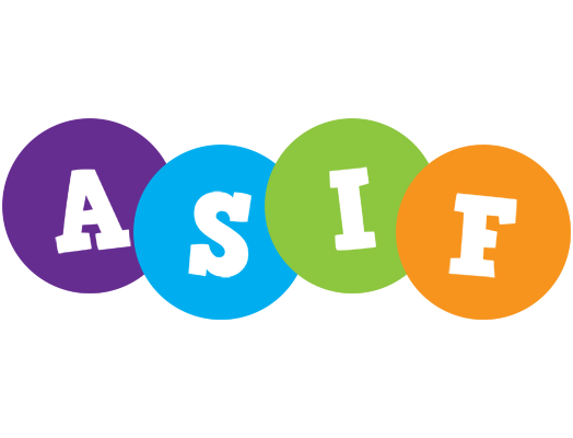 Asif happy logo