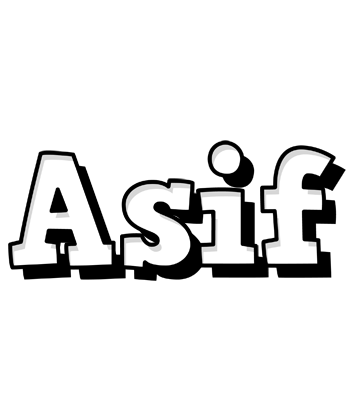 Asif snowing logo