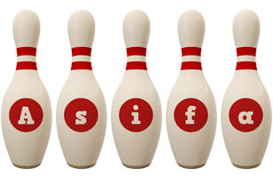 Asifa bowling-pin logo