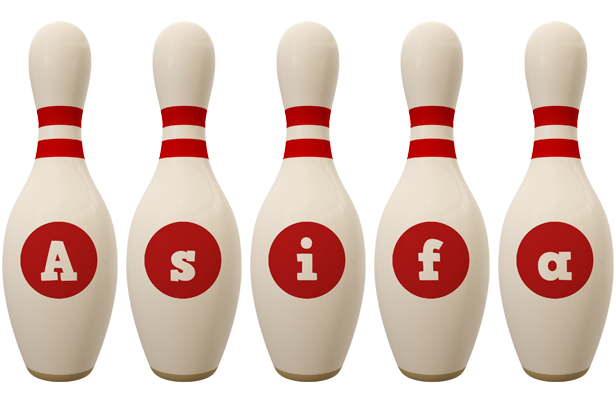 Asifa bowling-pin logo