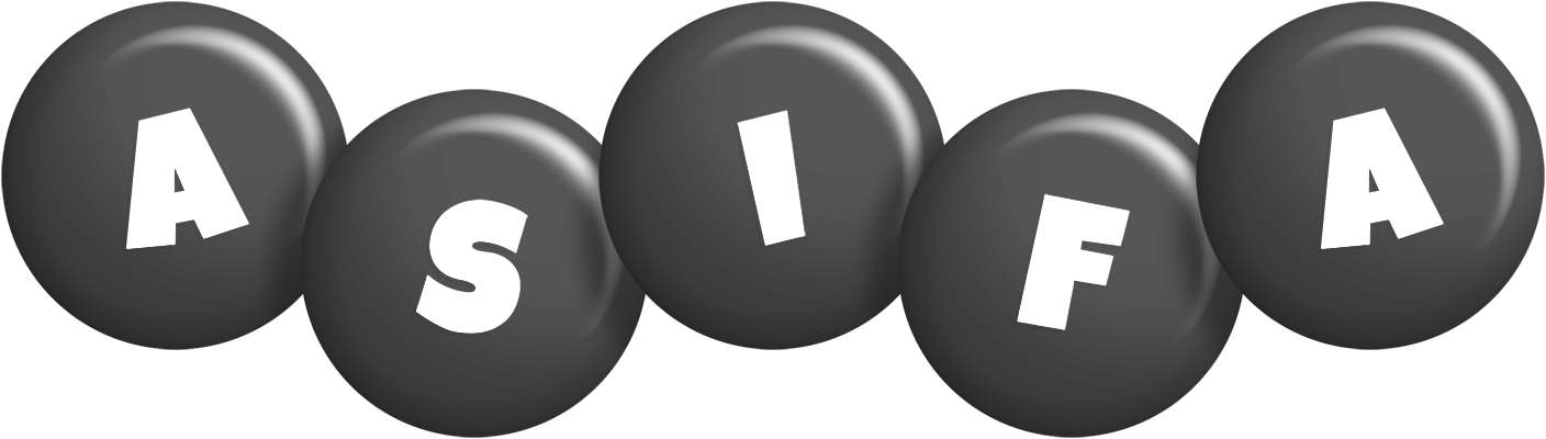 Asifa candy-black logo