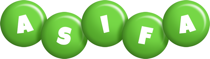 Asifa candy-green logo