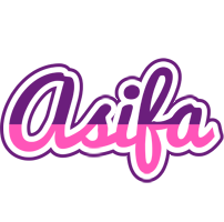 Asifa cheerful logo