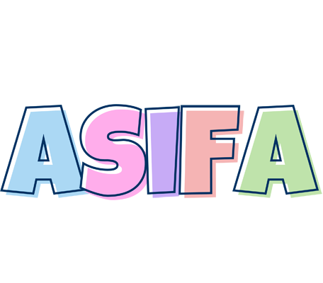 Asifa pastel logo
