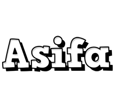 Asifa snowing logo