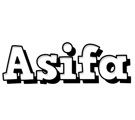 Asifa snowing logo