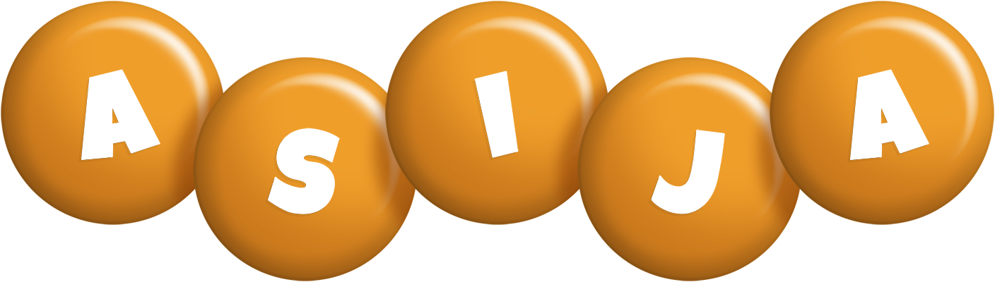 Asija candy-orange logo