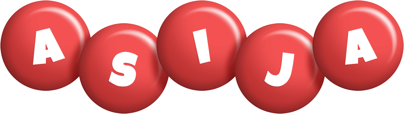 Asija candy-red logo