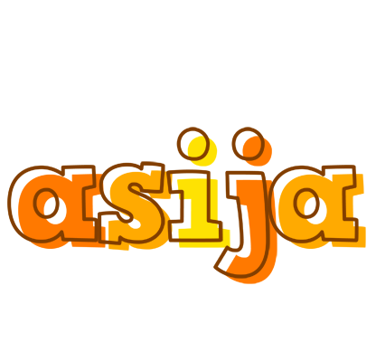 Asija desert logo