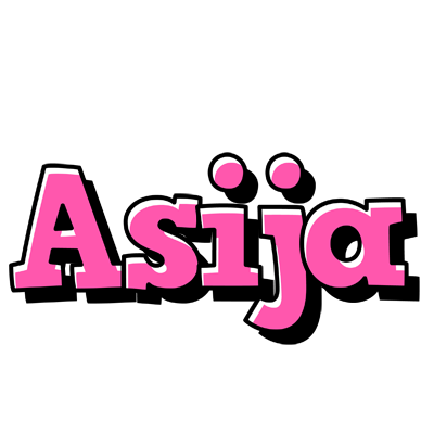 Asija girlish logo