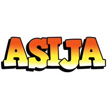 Asija sunset logo