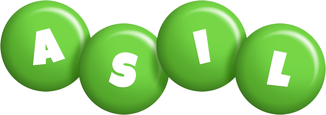 Asil candy-green logo