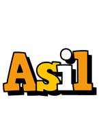 Asil cartoon logo