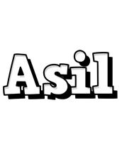 Asil snowing logo