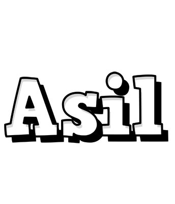 Asil snowing logo