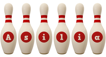 Asilia bowling-pin logo