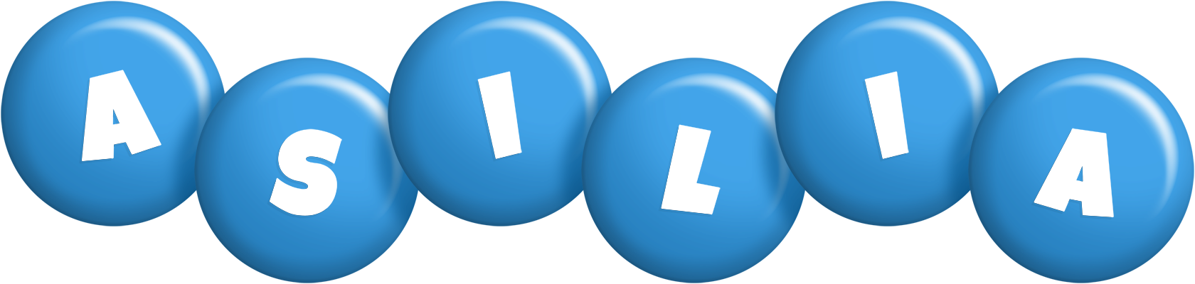 Asilia candy-blue logo