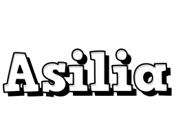 Asilia snowing logo