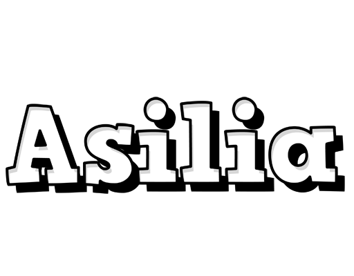 Asilia snowing logo