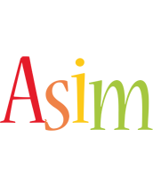 Asim birthday logo
