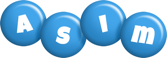 Asim candy-blue logo