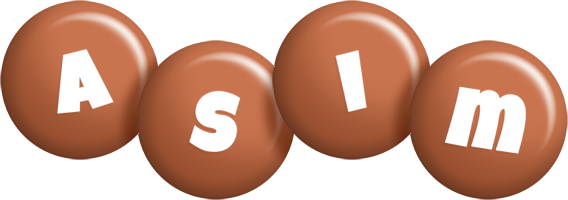 Asim candy-brown logo