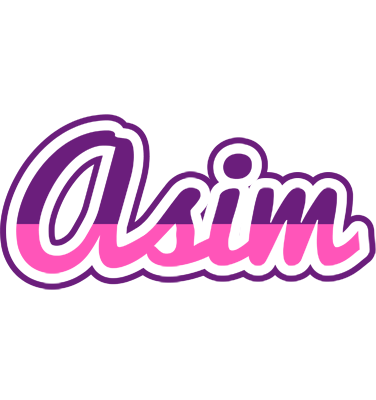 Asim cheerful logo