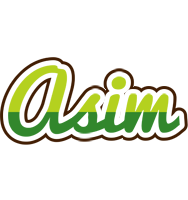 Asim golfing logo