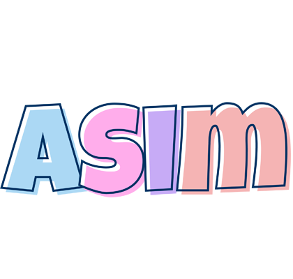 Asim pastel logo