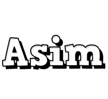 Asim snowing logo