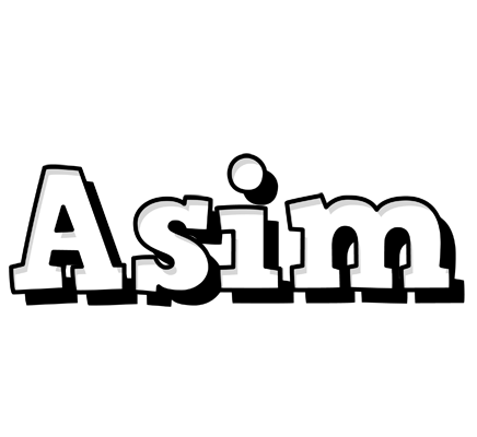 Asim snowing logo