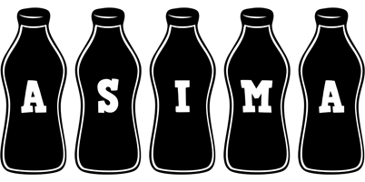 Asima bottle logo