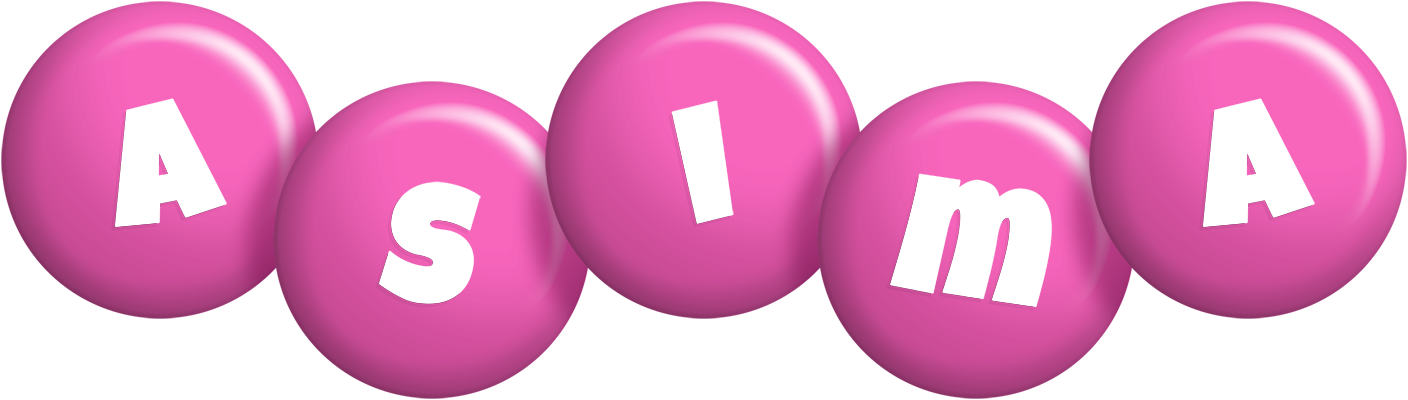 Asima candy-pink logo