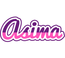 Asima cheerful logo