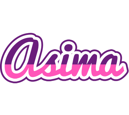 Asima cheerful logo