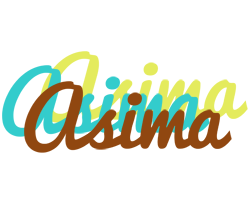 Asima cupcake logo