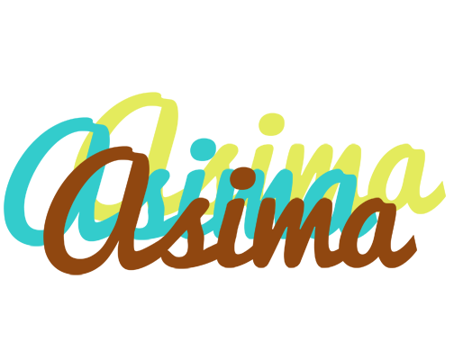 Asima cupcake logo