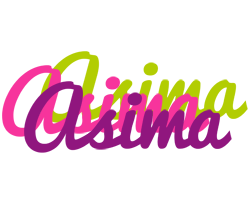 Asima flowers logo