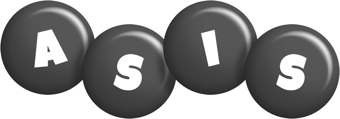 Asis candy-black logo