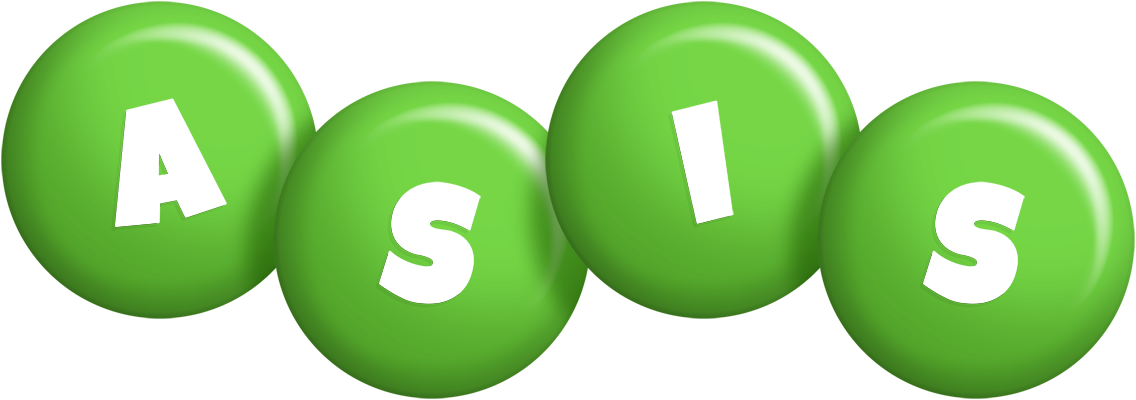 Asis candy-green logo