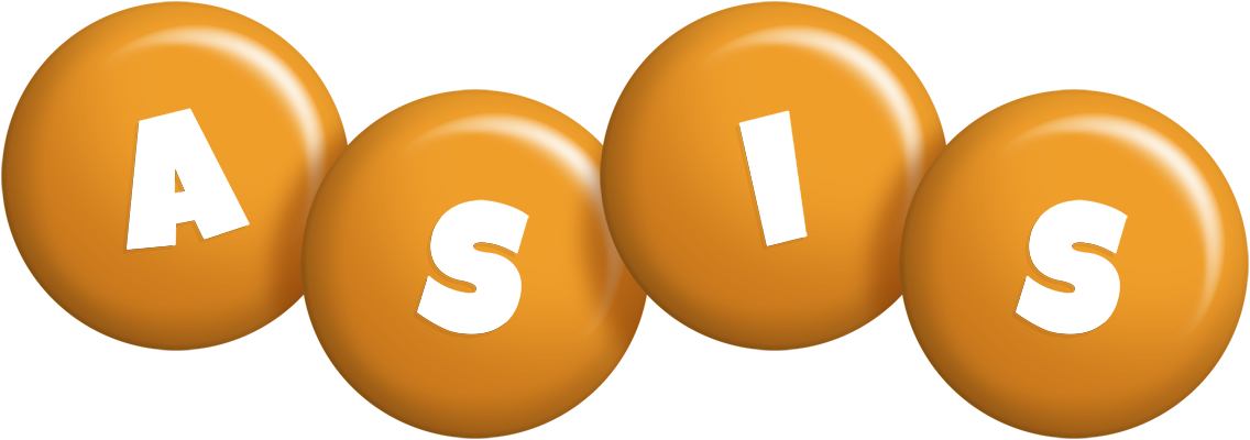 Asis candy-orange logo