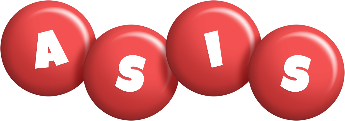 Asis candy-red logo