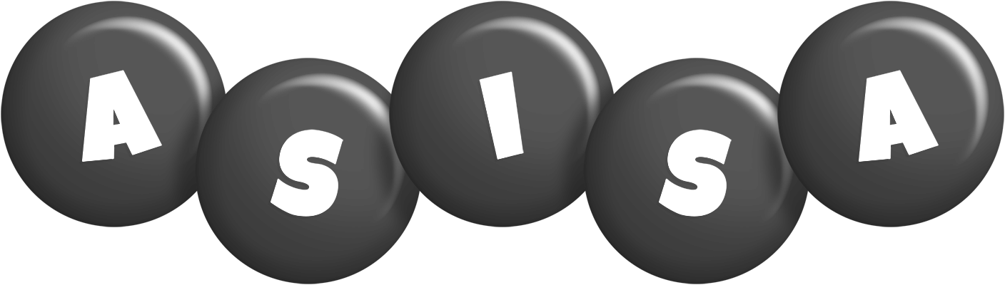 Asisa candy-black logo
