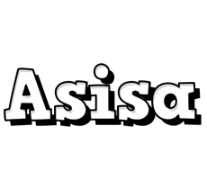 Asisa snowing logo