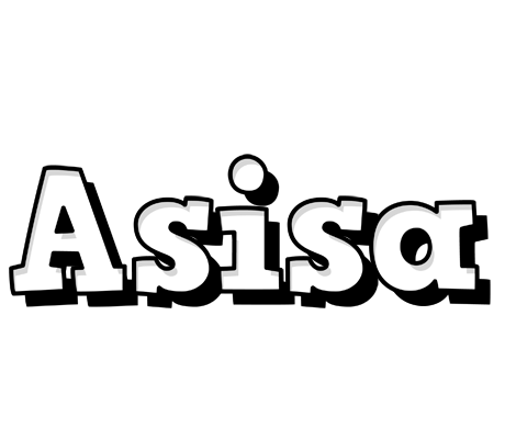 Asisa snowing logo