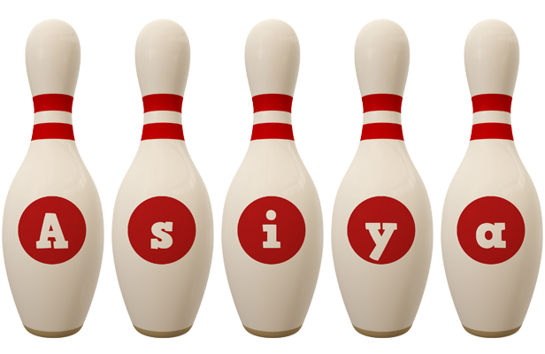 Asiya bowling-pin logo