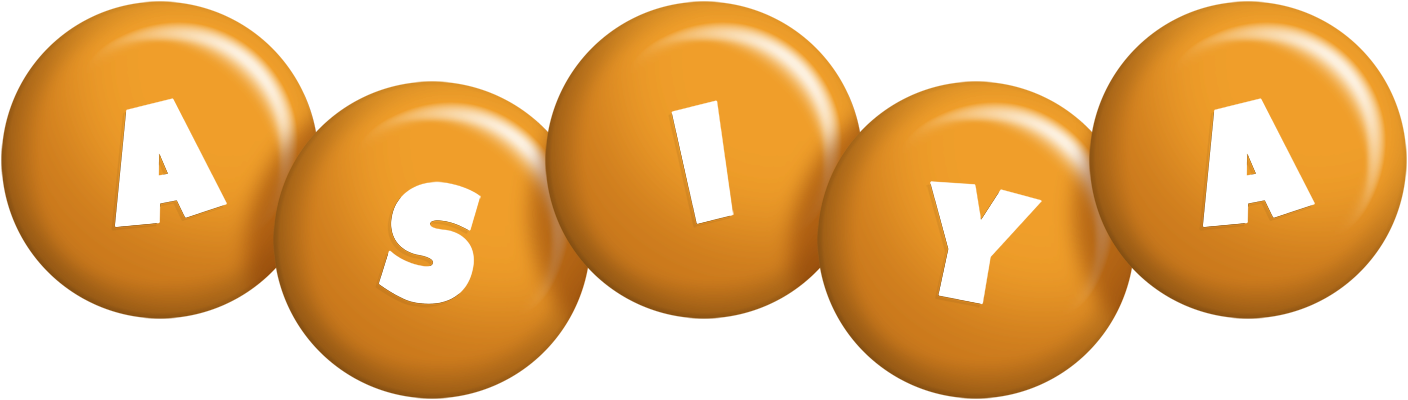 Asiya candy-orange logo